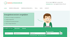 Desktop Screenshot of energieleveranciers.be