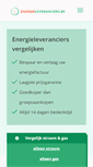 Mobile Screenshot of energieleveranciers.be